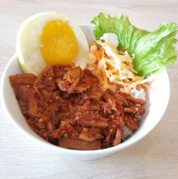 Tictoc Tuna Rice + Egg (Healthy Choice: Tidak di Goreng)
